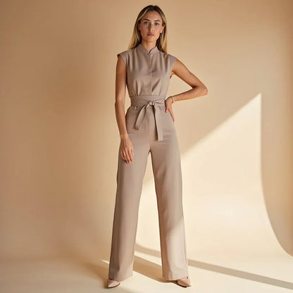 Alva - Sleeveless pantsuit