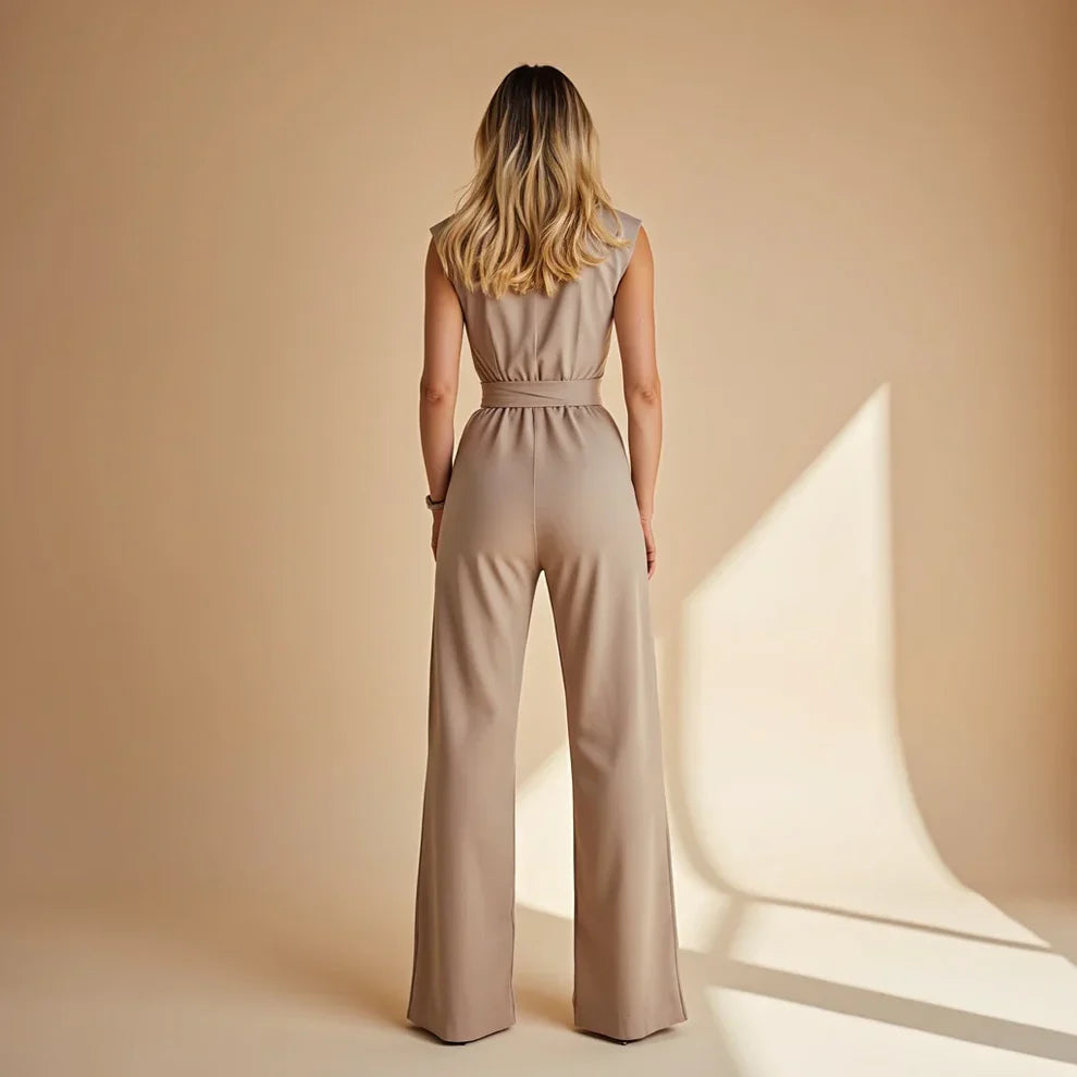 Alva - Sleeveless pantsuit